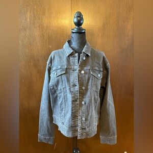Judy Blue washed black denim jacket